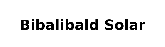 Bibalibald Solar logo